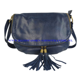 N36 Handtas Flora & Co 7660 blauw