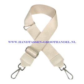 Fashionable handtasriem 8 zilver