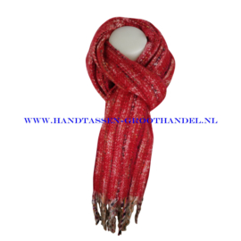 N101 sjaal ENEC-843 rood