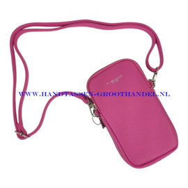 N25 crossbody telefoontasje Flora & Co 3638 fuchsia