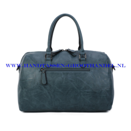 N41 Handtas Ines Delaure 1682779 petrol (blauw)