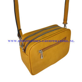 N35 Handtas Flora & Co 8035 moutarde (mosterd - geel)