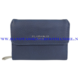 N20 portemonnee Flora & Co h6012 blauw