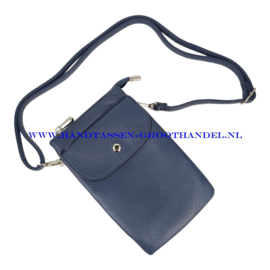 N25 crossbody telefoontasje Flora & Co 3639 blauw