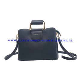 N39 Handtas Flora & Co 6977 blauw