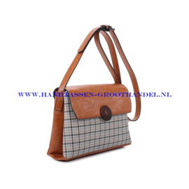 N40 Handtas Ines Delaure 1682878p gold (geel - camel)