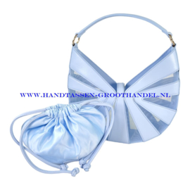 N40 Handtas Qischa 23297 bleu ciel (blauw)