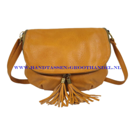 N36 Handtas Flora & Co 7660 moutarde (geel)