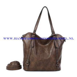 N117 Handtas Ines Delaure 1682863 marron (bruin)