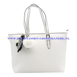 N81 Handtas Flora & Co f2508-1 wit