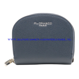 N18 kaartjeshouder Flora & Co 5018 blauw