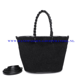 N73 Handtas Ines Delaure 1683725 zwart