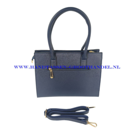 N69 Handtas Flora & Co 2585 blauw