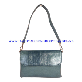 N25 Handtas - Clutch Flora & Co 2319 bleu canard (blauw-groen)