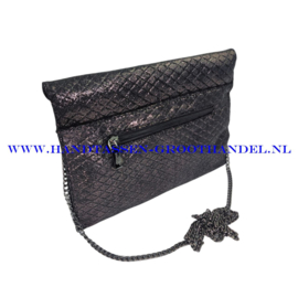 N34 Clutch Eternel 001 zwart 001 handtassen groothandel