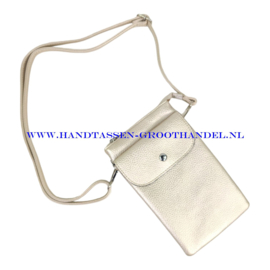 N25 crossbody telefoontasje Flora & Co 3639 ivoor (parlemoer)