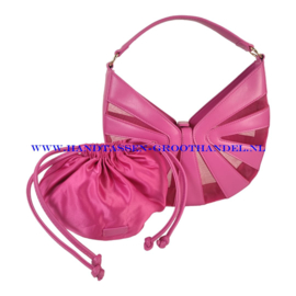 N40 Handtas Qischa 23297 fuchsia (roze)