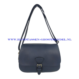 N73 Handtas Flora & Co 3601 blauw