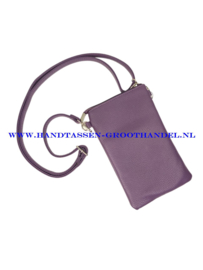 N24 crossbody telefoontasje Flora & Co H2589 violet (paars)