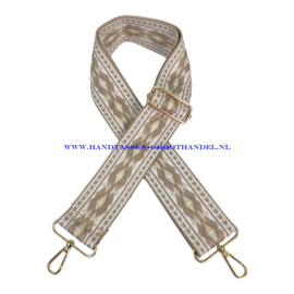 Fashionable handtasriem 454 goud