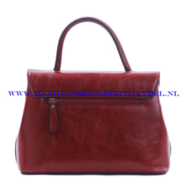 N103 Handtas Qischa 1681457a marsala (bruin - rood)