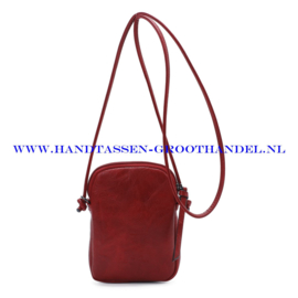 N20 Handtas Ines Delaure 1682588 marsala (rood)