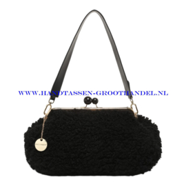 N39 Handtas Kassandra & Co 70901 zwart