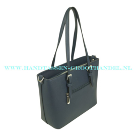 N73 Handtas Flora & Co F9179 blauw