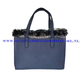 N81 Handtas Qischa el858 blauw