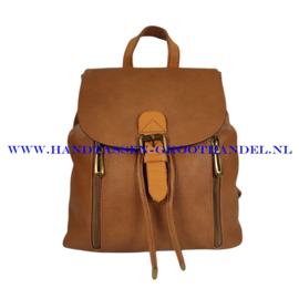 N107 Handtas Flora & Co 6735 camel