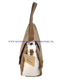 N82 Handtas Qischa 22898 sable (bruin)