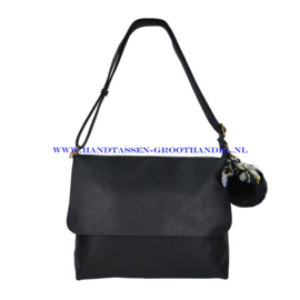 N72 Handtas Flora & Co 2510 zwart