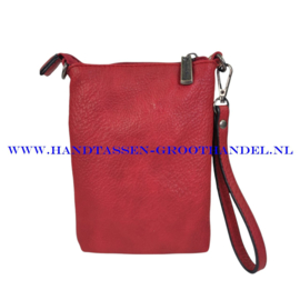 N28 Crossbody - telefoontasje Mandoline md-8666 rood