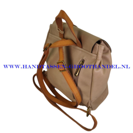 N107 Handtas Flora & Co 6735 beige taupe