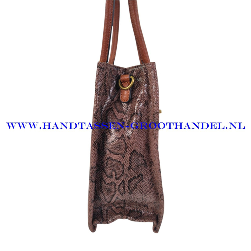 N69 Handtas Mandoline md 1271 camel md 1271 vegan handtassen