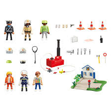 Playmobil myfigures reddingsmissie 70980