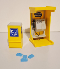 Telefooncel met brievenbus (17481)