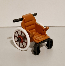 rolstoel bruin
