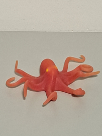 Reuze inktvis octopus roze