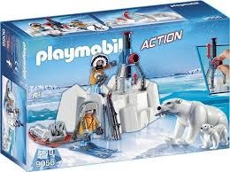 Playmobil poolreizigers met ijsberen 9056