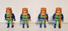 Playmobil prins zonder schild 4 stuks