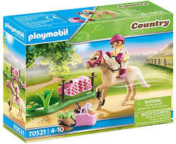 Playmobil verzamelpony duitse rijpony 70521