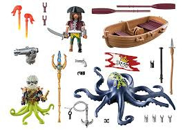 Piraten gevecht tegen de reuzen octopus 71419