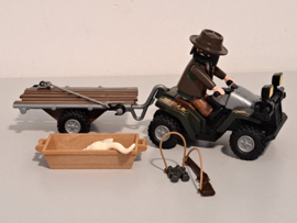 Safari quad met aanhanger (15127)