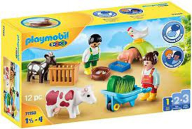 Playmobil 123 plezier op de boerderij 71158