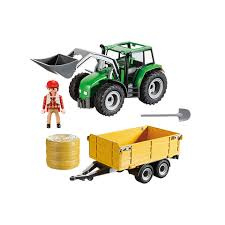 Tractor met aanhangwagen 9317