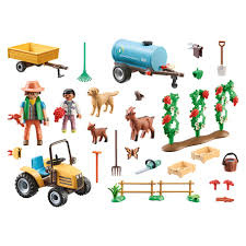 Tractor met aanhanger en watertank 71442