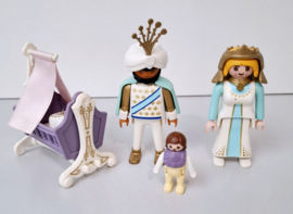 Playmobil Oriëntaalse prins en prinses met baby
