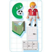Playmobil voetbalspeler Zwitserland 4715