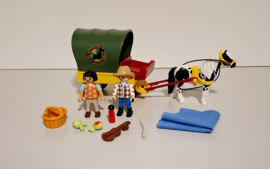 Ponywagen met huif (16631)